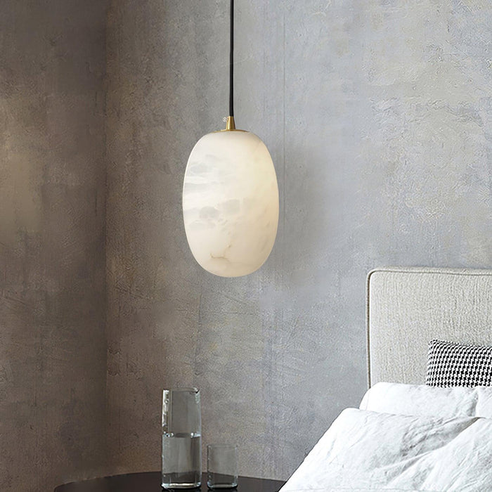 Pebble Alabaster Pendant Lamp-DWHOME
