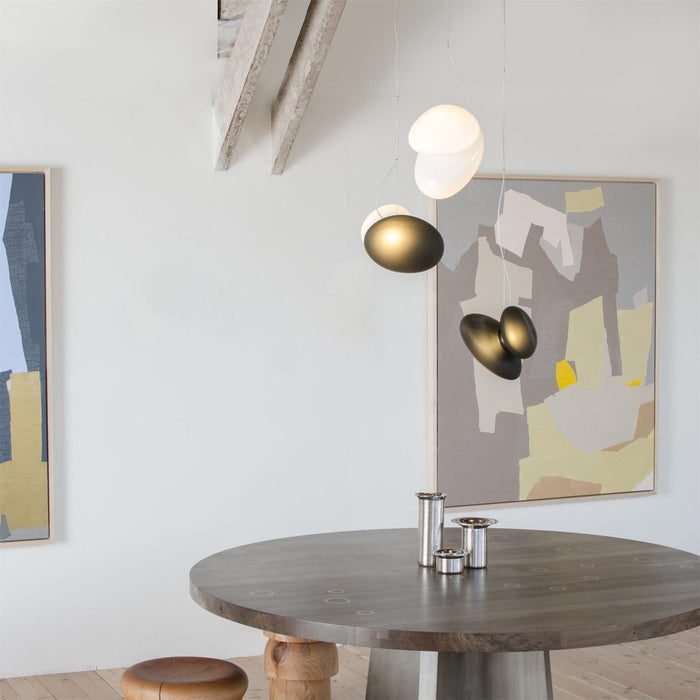 Translucent Frosted Glass Pendant Light-DWHOME