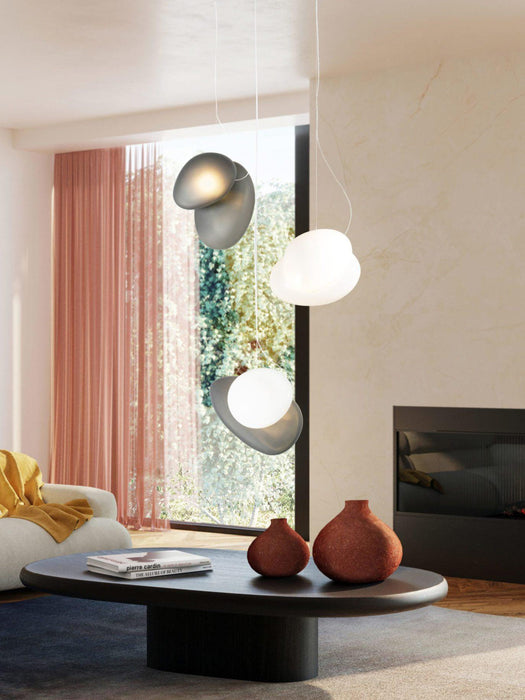 Translucent Frosted Glass Pendant Light-DWHOME