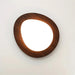 Pebble Walnut Ceiling Light-DWHOME