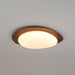 Pebble Walnut Ceiling Light-DWHOME