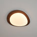 Pebble Walnut Ceiling Light-DWHOME