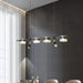 Peli Modern Linear Kitchen Island Chandelier Black&Gold - DWHOME