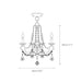 Pennington Chandelier-DWHOME