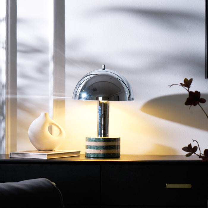 Luno Chrome Table Lamp - Vakkerlight