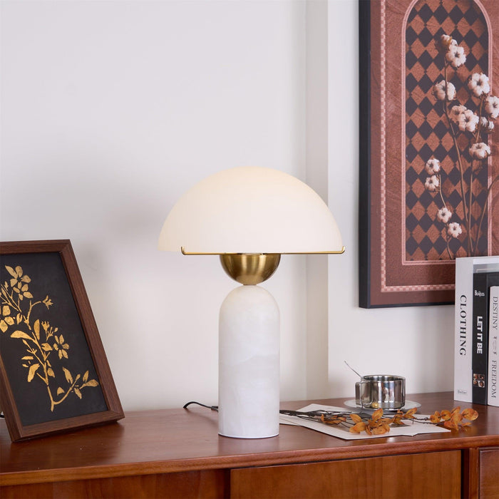 Peono Alabaster Table Lamp - DWHOME
