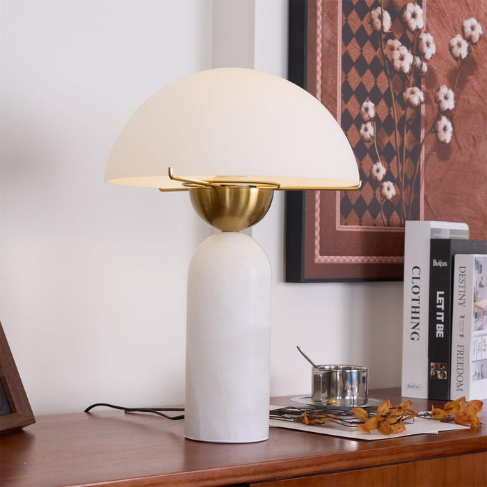 Peono Alabaster Table Lamp - DWHOME