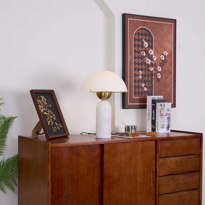 Peono Alabaster Table Lamp - DWHOME