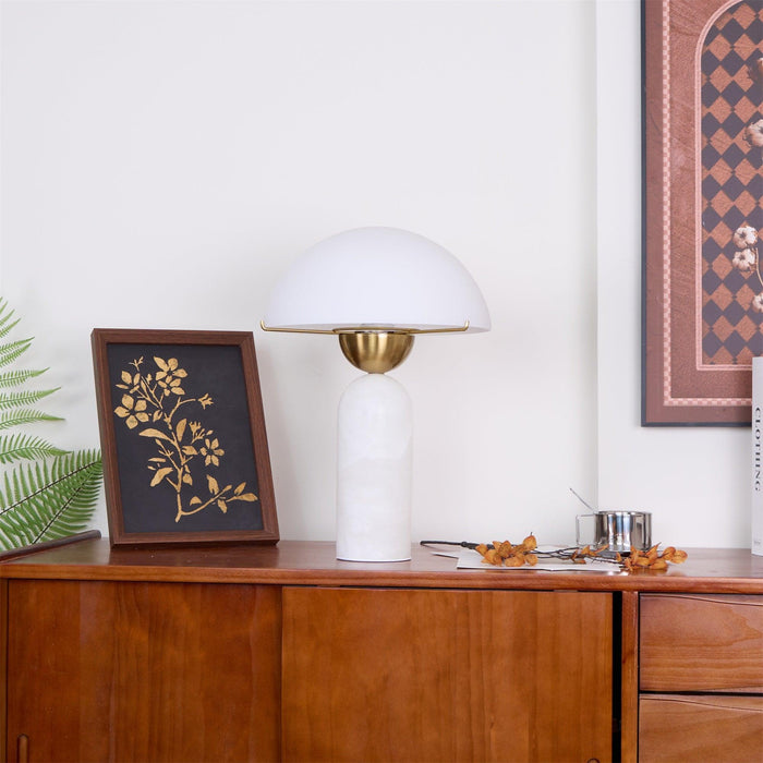 Peono Alabaster Table Lamp - DWHOME