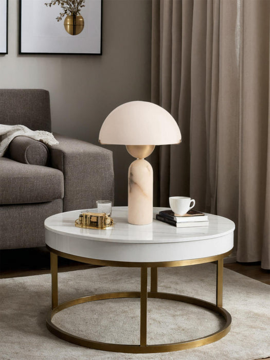 Peono Alabaster Table Lamp - DWHOME