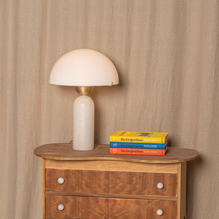 Peono Alabaster Table Lamp - DWHOME