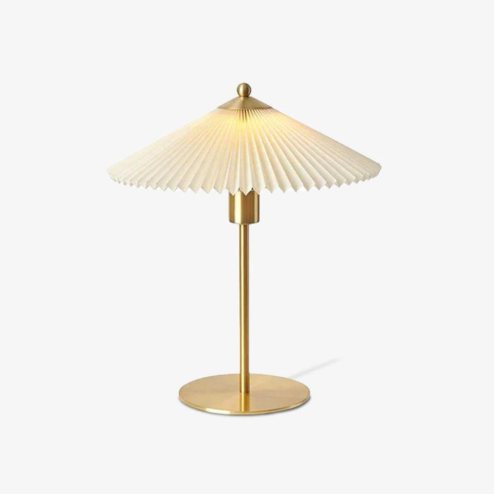 Perla Pleated Table Lamp - DWHOME