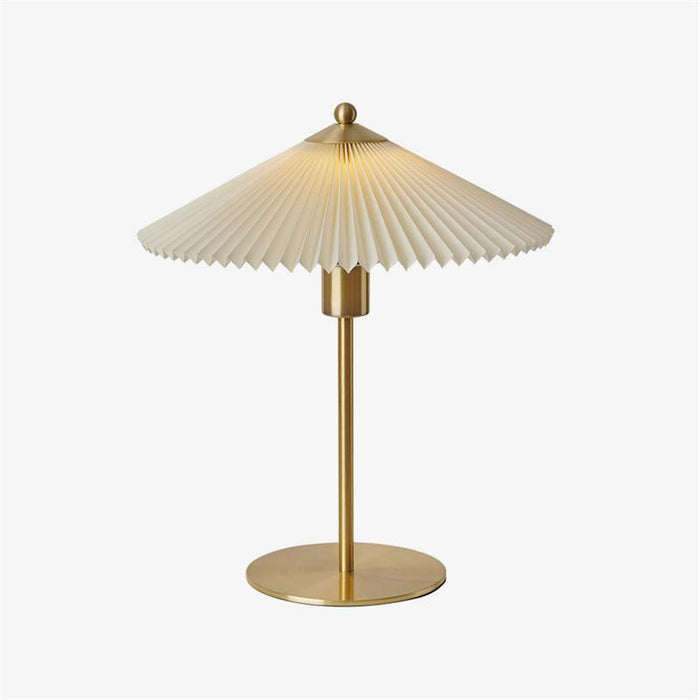 Perla Pleated Table Lamp - DWHOME
