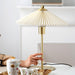 Perla Pleated Table Lamp - DWHOME