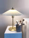 Perla Pleated Table Lamp - DWHOME