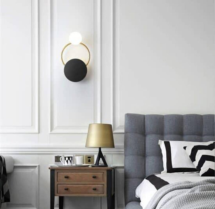 Persheen Modern Ring Wall Lamp-DWHOME