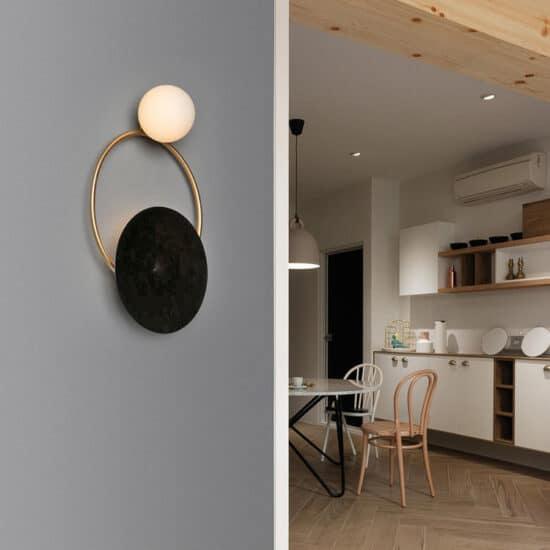 Persheen Modern Ring Wall Lamp - DWHOME