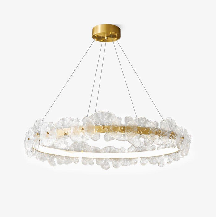 Petal Halo Chandelier-DWHOME