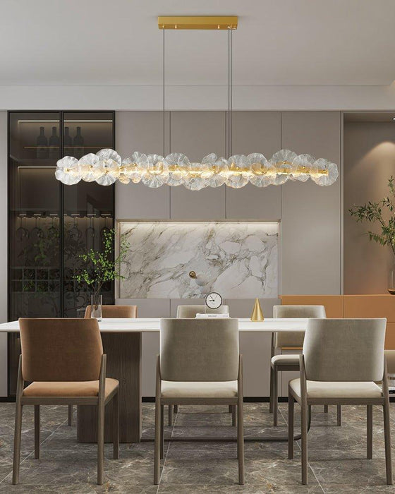 Petal Halo Chandelier-DWHOME