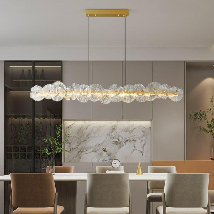 Petal Halo Chandelier-DWHOME