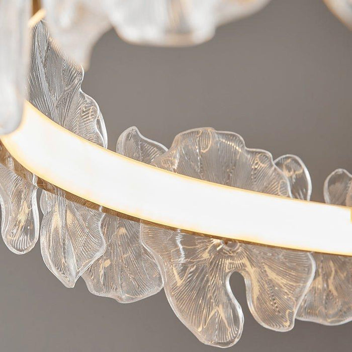 Petal Halo Chandelier-DWHOME