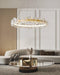 Petal Halo Chandelier-DWHOME