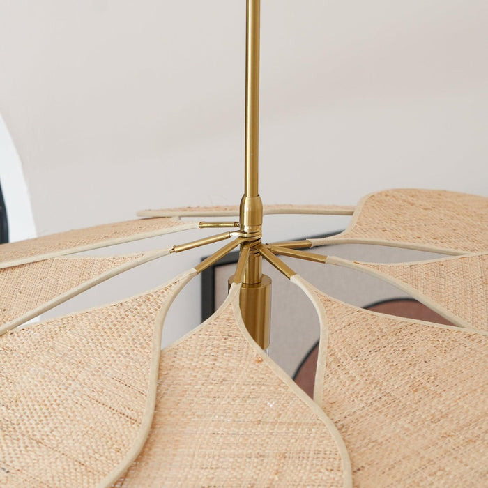 Petals Bloom Rattan Pendant Lamp-DWHOME