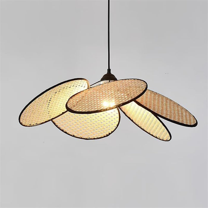 Petals Rattan Pendant Lamp-DWHOME