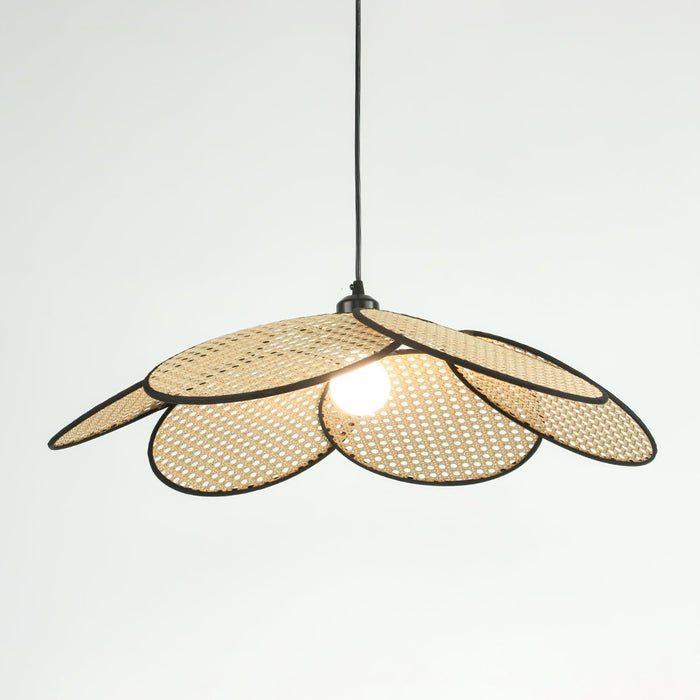 Petals Rattan Pendant Lamp-DWHOME