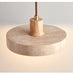 Piedra Travertine Pendant Light-DWHOME