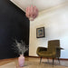 Pink Murano Glass Tronchi Chandelier-DWHOME