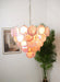 Pink Murano Disc Chandelier - DWHOME