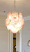 Pink Murano Disc Glass Chandelier-DWHOME