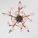Pink Tulip Chandelier-DWHOME