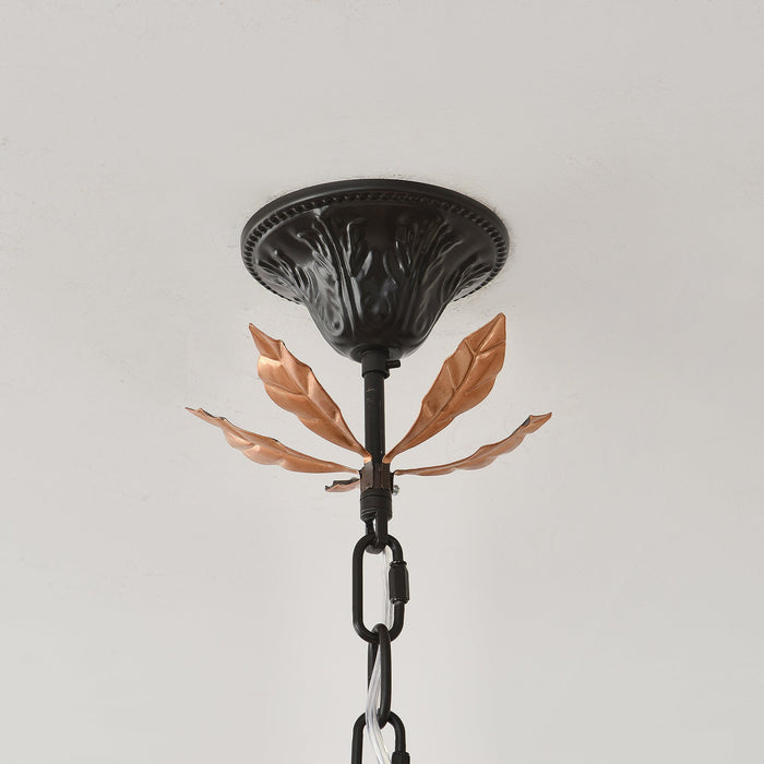 Pink Tulip Chandelier-DWHOME