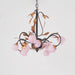 Pink Tulip Chandelier-DWHOME