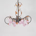 Pink Tulip Chandelier-DWHOME