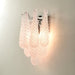 Pink Waffle Wall Sconce-DWHOME