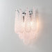 Pink Waffle Wall Sconce-DWHOME