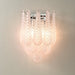 Pink Waffle Wall Sconce-DWHOME