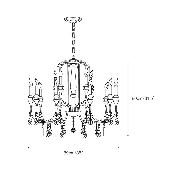 Piper Chandelier-DWHOME
