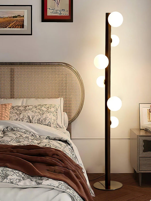 Planeta Wood Floor Lamp-DWHOME