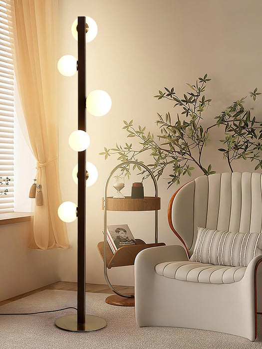 Planeta Wood Floor Lamp-DWHOME