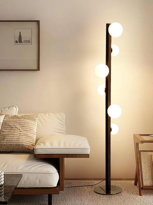 Planeta Wood Floor Lamp-DWHOME