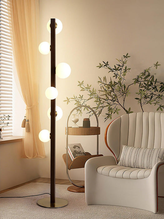 Planeta Wood Floor Lamp-DWHOME