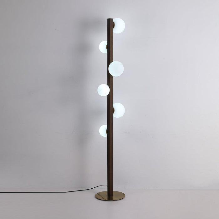 Planeta Wood Floor Lamp-DWHOME