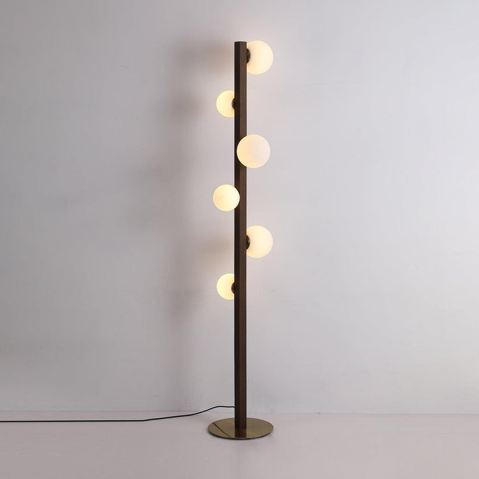 Planeta Wood Floor Lamp-DWHOME