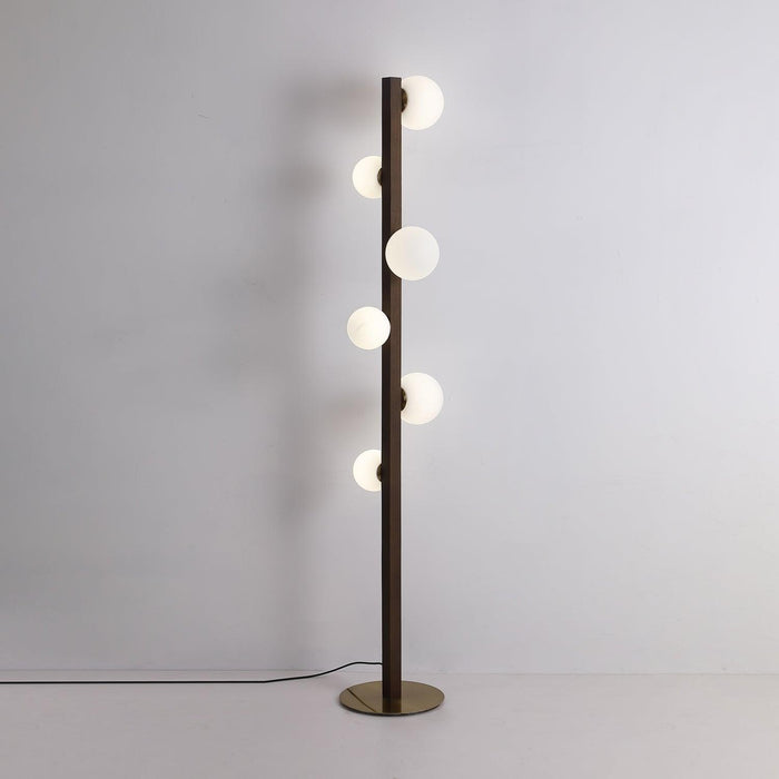 Planeta Wood Floor Lamp-DWHOME