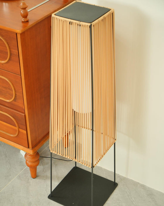 Plastic Rattan Outdoor Post Light-DWHOME