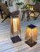 Plastic Rattan Outdoor Post Light-DWHOME